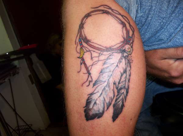 small dreamcatcher tattoo