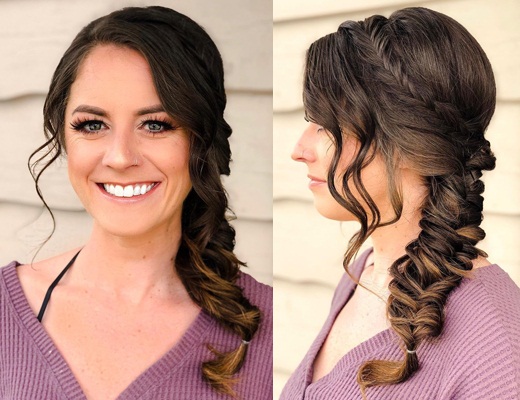 Sided Fishtail Braid