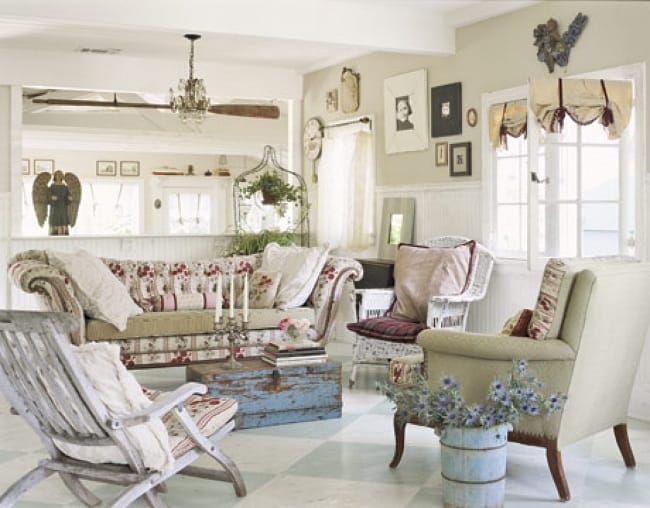 Shabby Chic Living Room