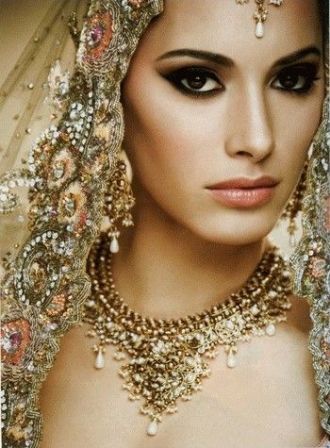 Muslim Bridal Look