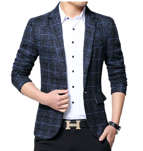 Sleeve Design Blazer For Men