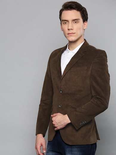 Men’s Corduroy Slim Fit Blazer