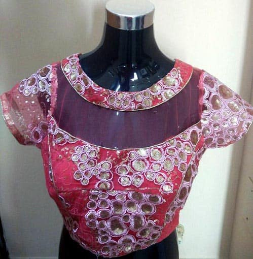 Colourful Designer Blouse For Parties