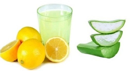 Aloe Vera With Lemon Juice 4