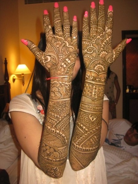 Full Hand Bridal Mehendi Designs