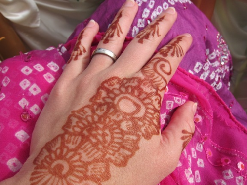 Simple mehendi