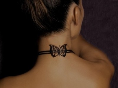 Neck band Tattoo