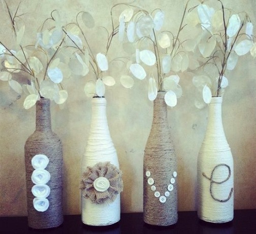 Wine Bottles Craft Ideas