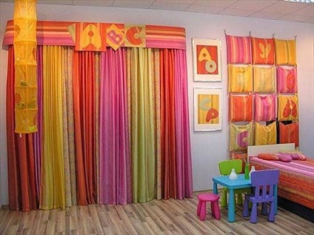 Nursery Curtain Pattern