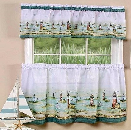 Kitchen Window Curtain Design