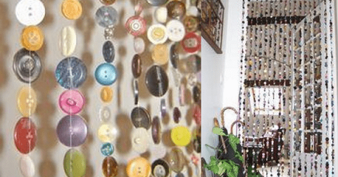 Button Curtain Designs