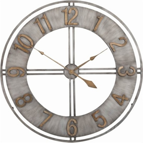 Industrial Loft Metal Wall Clock