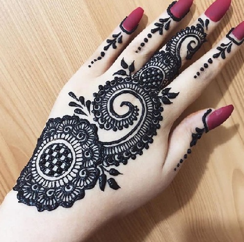 Back Hand Arabic Mehandi Designs