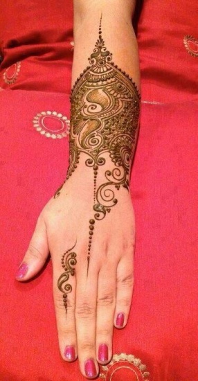 Decorative Indian Mehndi Design