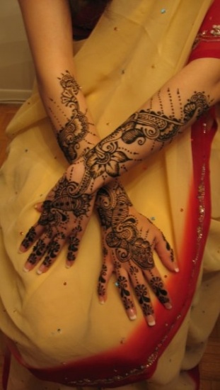 Indian Mehndi Design for Full Hands