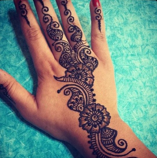 indian henna designs