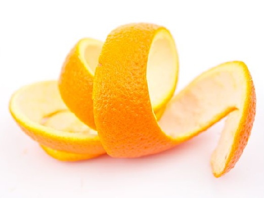 Orange Peel to Remove Pimples On Chin