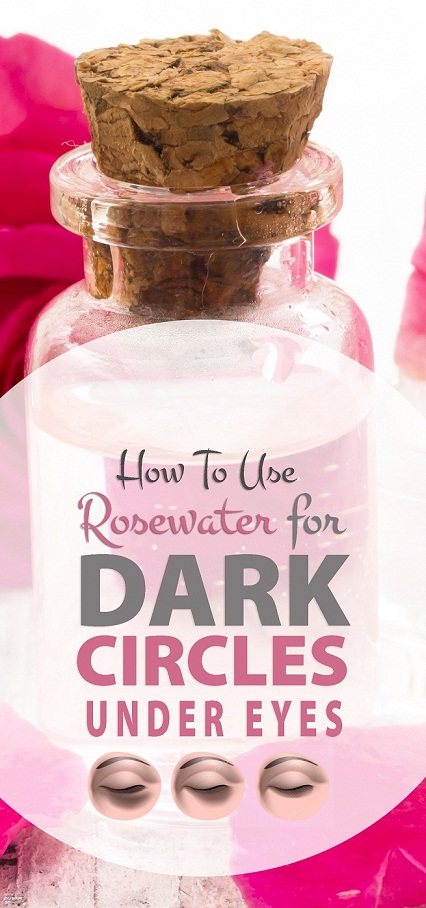 Rose Water for Dark Circles