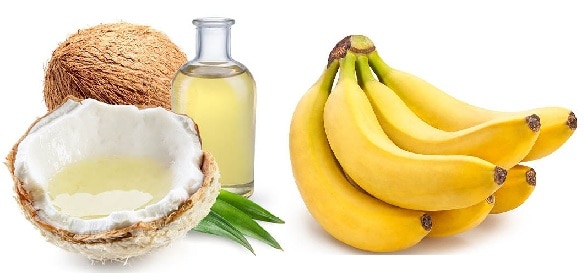 Coconut Oil And Banana Skin Pack