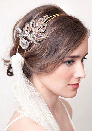 Simple Bridal Hairstyle