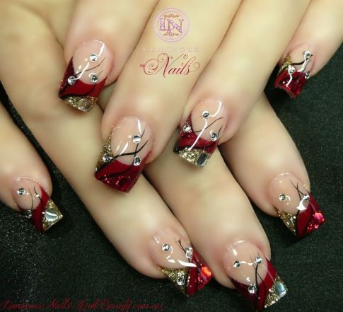 acrylic nail art designs8