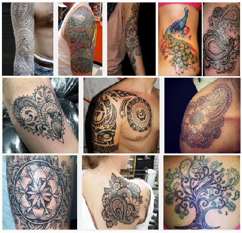 paisley tattoo designs