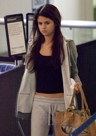 At The Airport SELENA GOMEZ