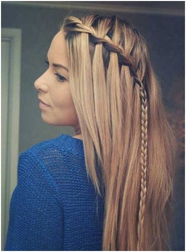 Waterfall Braids New Hairstyles