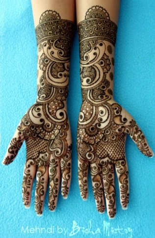 Bisha Mistry's mehndi designs9