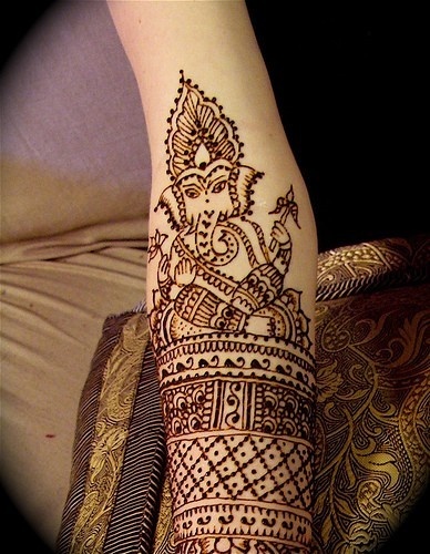 Ganesh Mehndi Designs