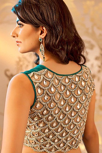 Blouse Back Neck Designs With Stone Work6