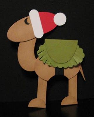 Kids Paper Camel Crafts