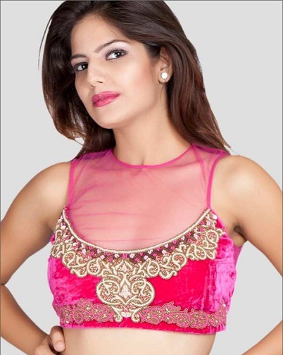 Cotton Saree Blouse Neck Designs8