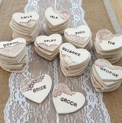 Wedding Favors Plaster of Paris Crafts