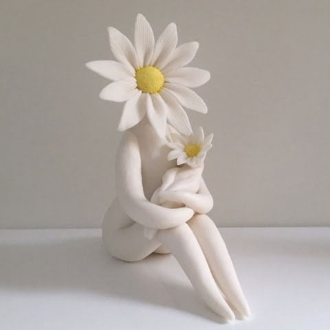 Serene Mother Plaster of Paris Crafts