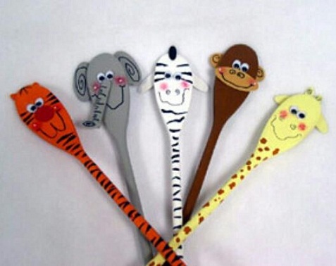 Animal Wooden Spoon