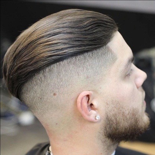 Slick Back Disconnected Undercut