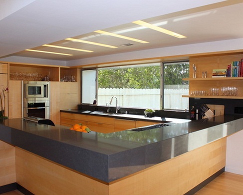 U-Shape luxury kitchen