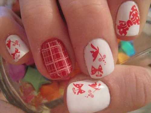 butterfly nail art8