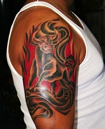 Magnificent Dark Skin Tattoo Design