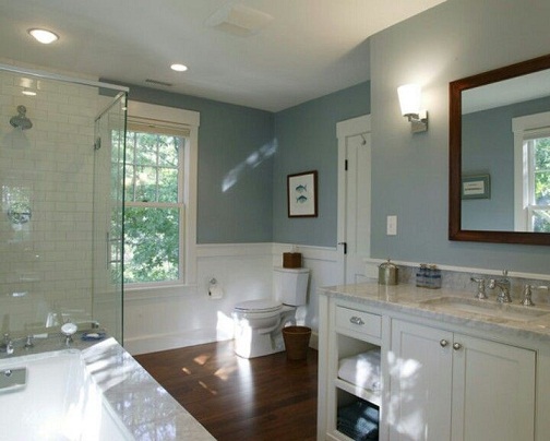 Grey Color Style for Bathroom