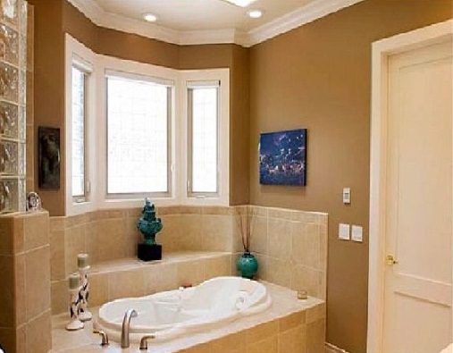 Light Brown Shade for Bathroom