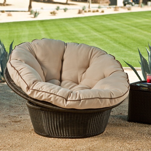 Comfortable cushion balcony chairs