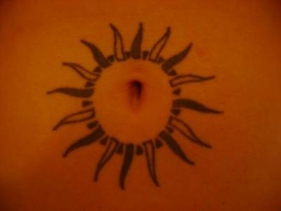 Belly Button Tattoo