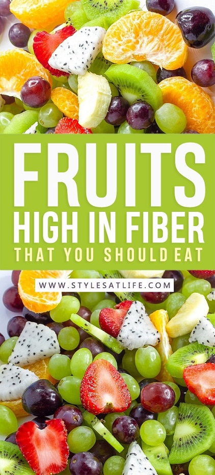 Fruits High In Fiber That You Should Eat