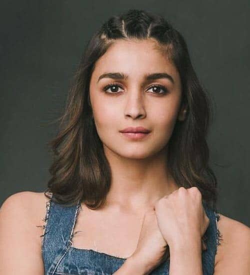 Alia Bhatt Braids Hairstyles