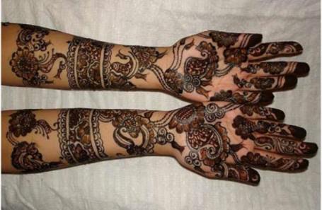 Bombay style mehndi designs7