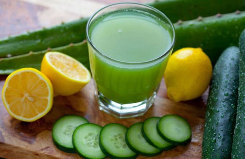 Cucumber Juice with Lemon