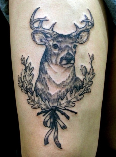 Deer Tattoo 3