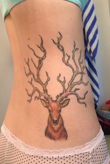 Deer Tattoo 4